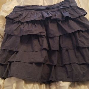 J Crew ruffle skirt